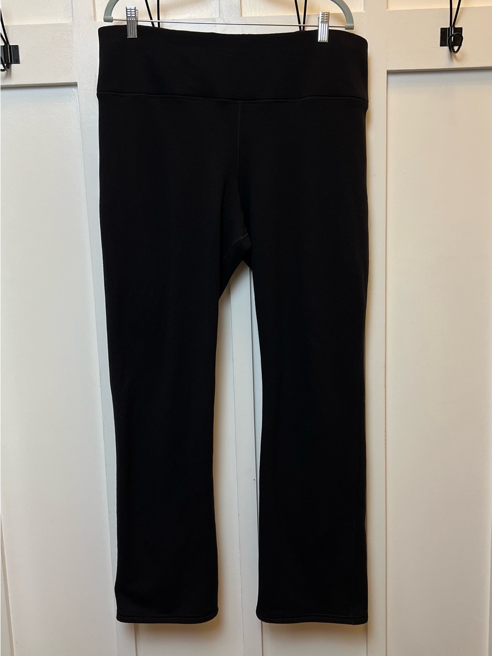 Athleta Altitude Pant Plus Sz 2X Sweatpants Athleisure Black Straight Leg Travel